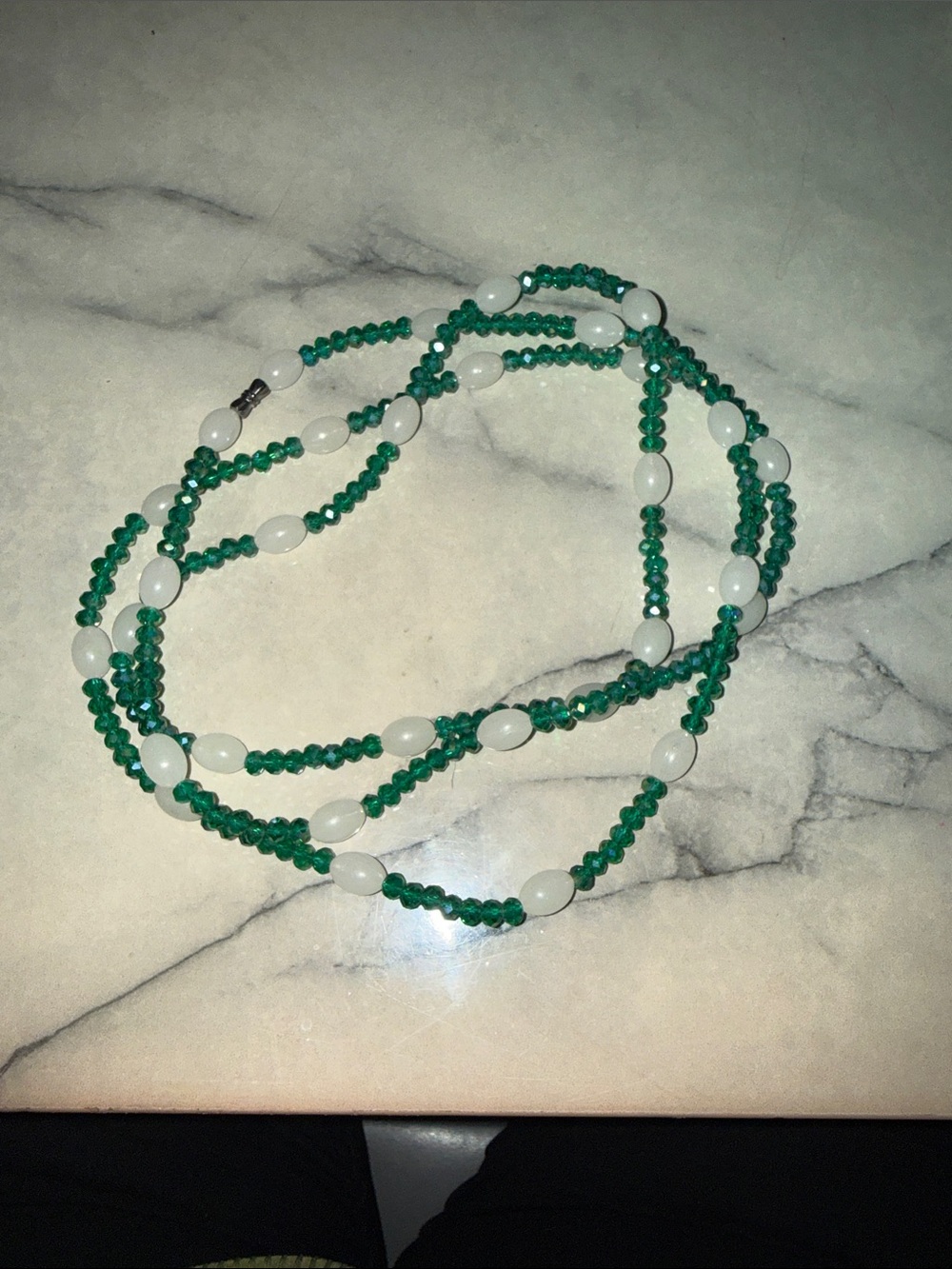Glow in the dark waist beads